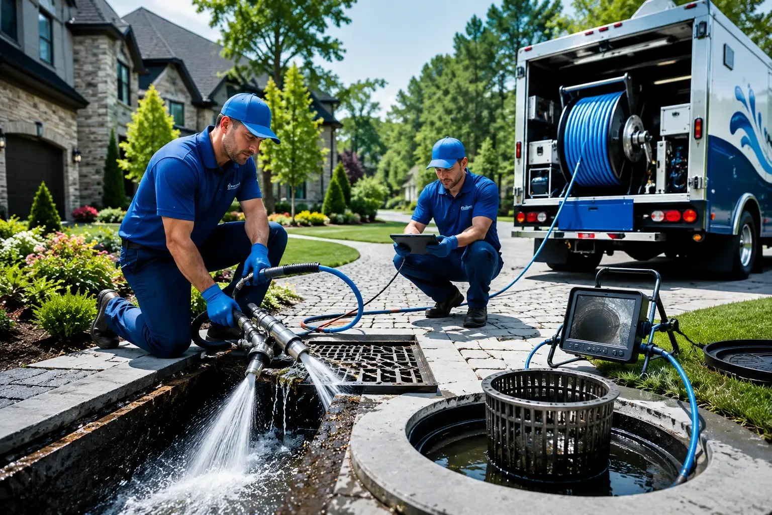 Local outdoor drain cleaning professionals in Templeton, MA